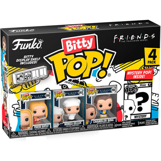 BLISTER 4 FIGURAS BITTY POP FRIENDS SURTIDO image 0