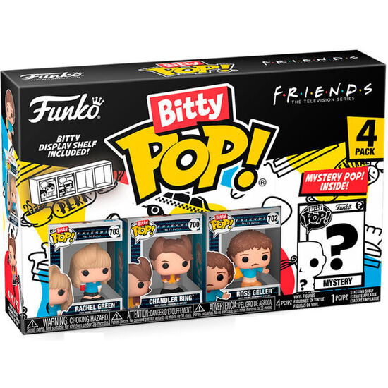 BLISTER 4 FIGURAS BITTY POP FRIENDS SURTIDO image 2