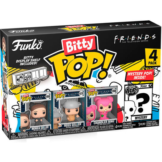 BLISTER 4 FIGURAS BITTY POP FRIENDS SURTIDO image 3