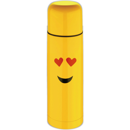 TERMO 750ML ACERO INOXIDABLE EDICIÓN EMOTICON - CORAZONES image 0