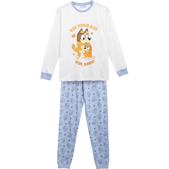 PIJAMA LARGO SINGLE JERSEY BLUEY image 0