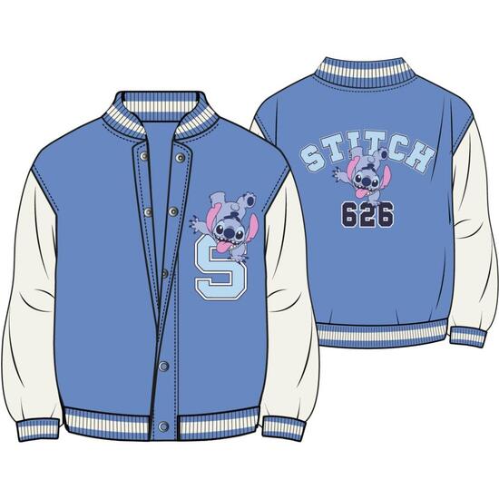 CHAQUETA COTTON BRUSHED BASEBALL STITCH image 0