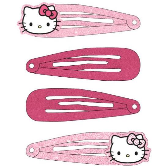 ACCESORIOS PELO CLIPS 4 PIEZAS HELLO KITTY image 1