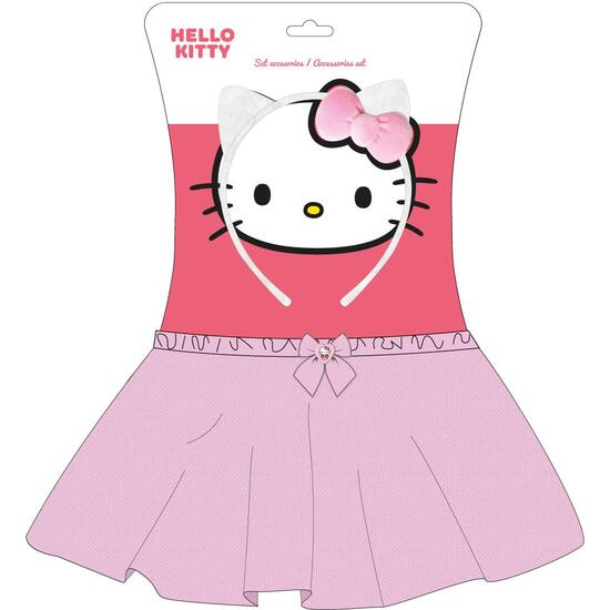 SET DE BELLEZA ACCESORIOS FANTASIA HELLO KITTY image 0