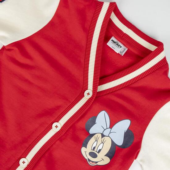 CHAQUETA COTTON BRUSHED BASEBALL MINNIE image 2