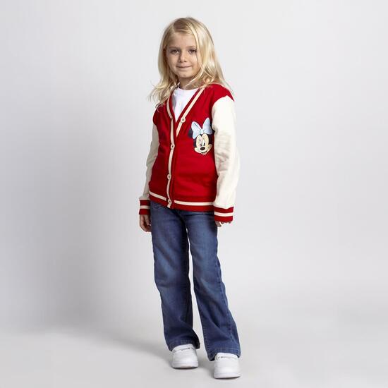 CHAQUETA COTTON BRUSHED BASEBALL MINNIE image 3