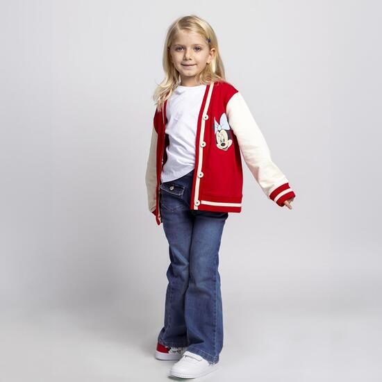 CHAQUETA COTTON BRUSHED BASEBALL MINNIE image 5