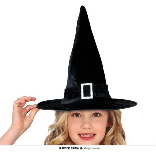 SOMBRERO BRUJA C/HEVILLA INFANTIL image 0