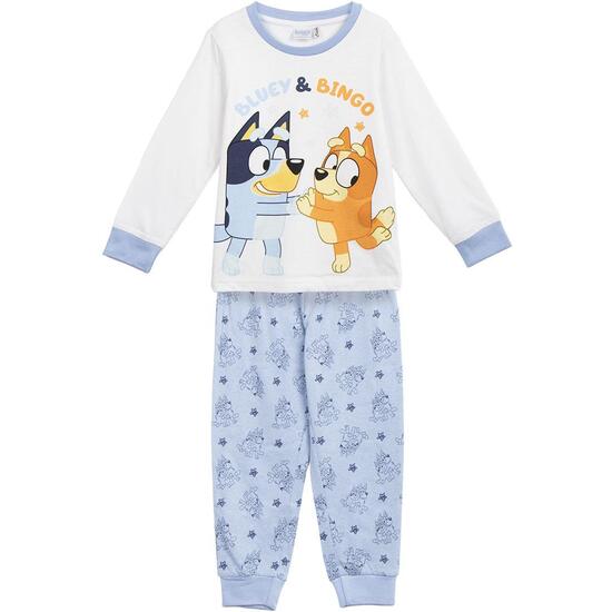 PIJAMA LARGO SINGLE JERSEY BLUEY image 0