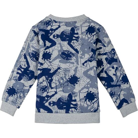 SUDADERA COTTON BRUSHED SPIDERMAN image 1