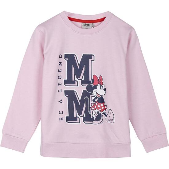 SUDADERA COTTON BRUSHED MINNIE image 0