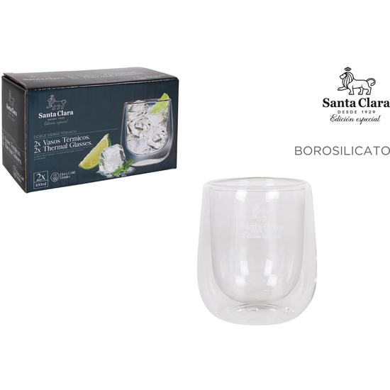 SET 2 VASOSTERMICOS BORO.100ML SANTA CLA image 0