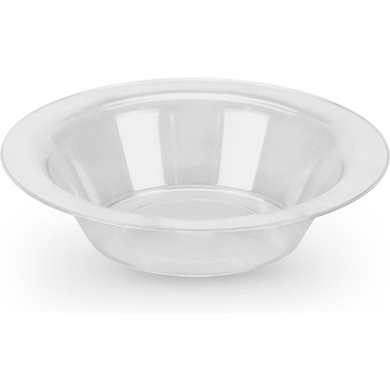 SET-4 BOL PS TRANSPARENTE 19CM ALGON image 0