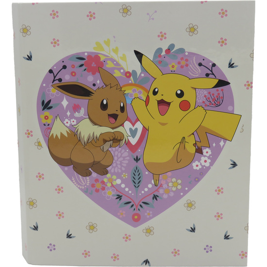 CARPETA A4 FLOWERS POKEMON ANILLAS image 0