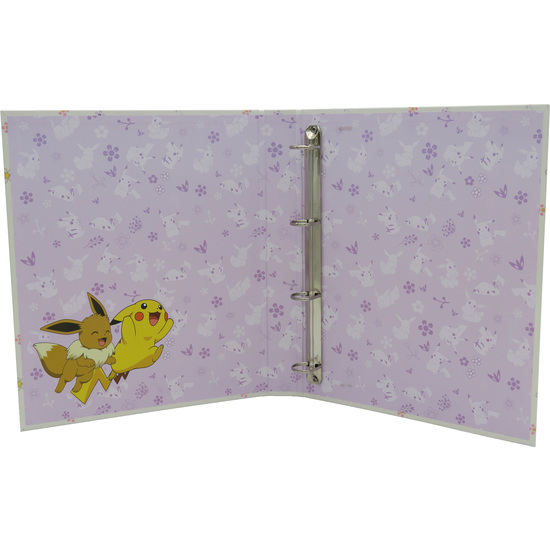 CARPETA A4 FLOWERS POKEMON ANILLAS image 2