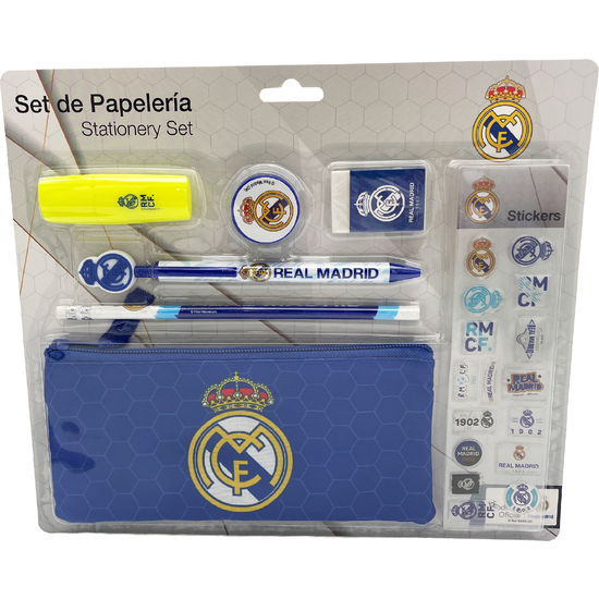SET PAPELERIA REAL MADRID 7PZS image 0