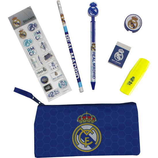 SET PAPELERIA REAL MADRID 7PZS image 1