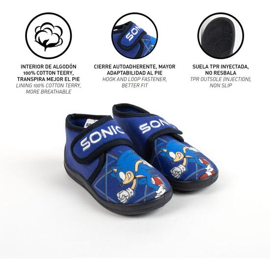 ZAPATILLAS DE CASA MEDIA BOTA SONIC image 4