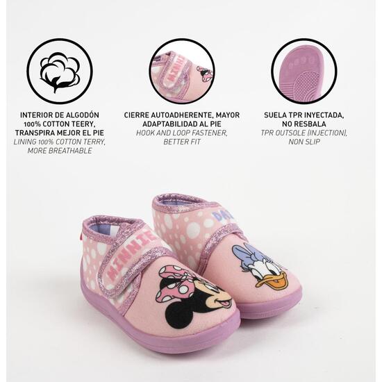 ZAPATILLAS DE CASA MEDIA BOTA MINNIE image 4