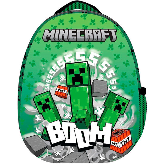 MOCHILA 3D EGGY MINECRAFT 35CM image 0