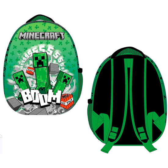 MOCHILA 3D EGGY MINECRAFT 35CM image 1