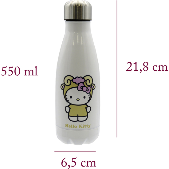 BOTELLA ACERO INOXIDABLE ARIES HELLO KITTY 550ML image 2