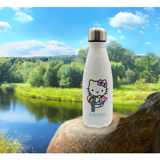 BOTELLA ACERO INOXIDABLE ACUARIO HELLO KITTY 550ML image 4