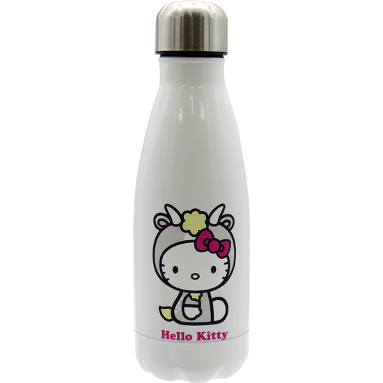 BOTELLA ACERO INOXIDABLE CAPRICORNIO HELLO KITTY 550ML image 0