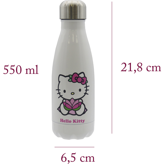 BOTELLA ACERO INOXIDABLE VIRGO HELLO KITTY 550ML image 2