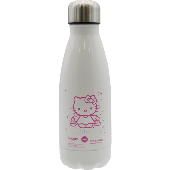 BOTELLA ACERO INOXIDABLE LIBRA HELLO KITTY 550ML image 1