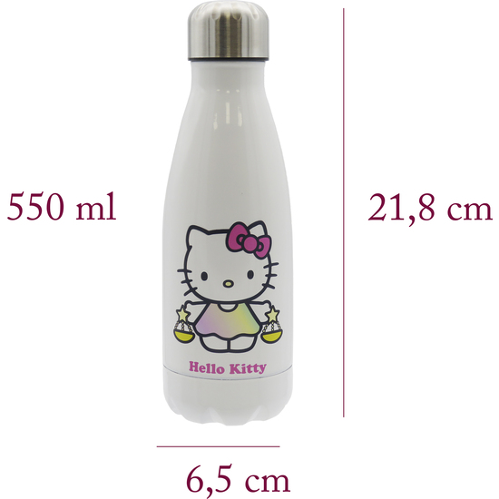 BOTELLA ACERO INOXIDABLE LIBRA HELLO KITTY 550ML image 2