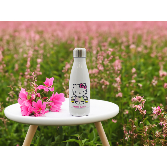 BOTELLA ACERO INOXIDABLE LIBRA HELLO KITTY 550ML image 4