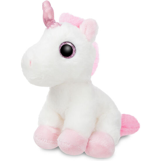 PELUCHE UNICORNIO BLANCO SOFT 18CM image 0