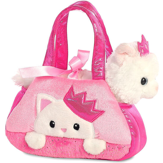 PELUCHE BOLSO FANCY PAL GATO ROSA 21CM image 0