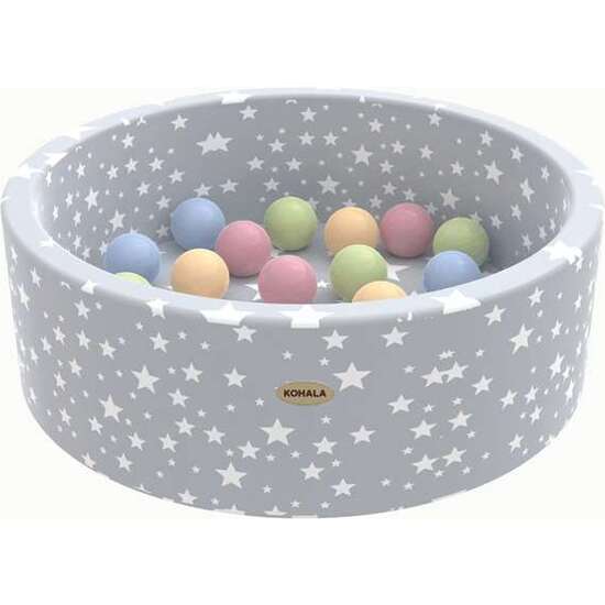 PISCINA DE BOLAS PARA NIÑOS CON 100 BOLAS  90*90*30 CM image 0