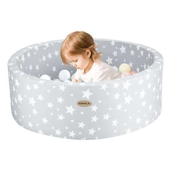 PISCINA DE BOLAS PARA NIÑOS CON 100 BOLAS  90*90*30 CM image 5
