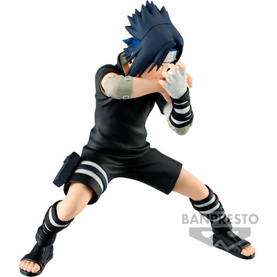 FIGURA SASUKE UCHIHA III VIBRATION STAR NARUTO SHIPPUDEN 14CM image 1