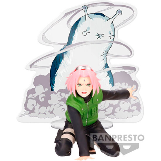 FIGURA SAKURA HARUNO SPECIAL PANEL SPECTACLE NARUTO SHIPPUDEN 9CM image 0