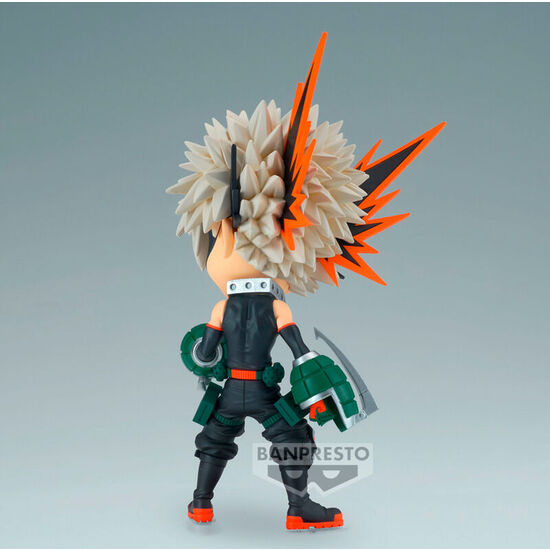 FIGURA KATSUKI BAKUGO DYNAMIGHT MY HERO ACADEMIA Q POSKET 14CM image 2