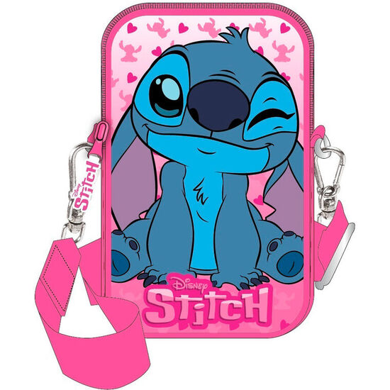 BOLSO FUNDA SMARTPHONE STITCH DISNEY image 0