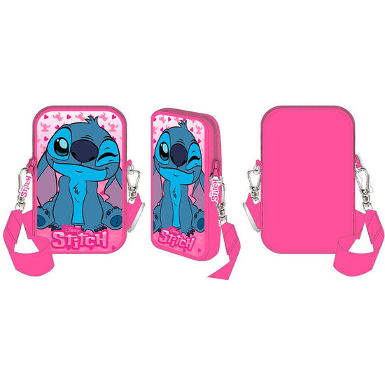 BOLSO FUNDA SMARTPHONE STITCH DISNEY image 1