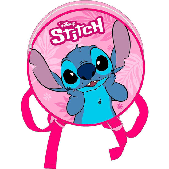 MOCHILA REDONDA STITCH DISNEY 27CM image 0