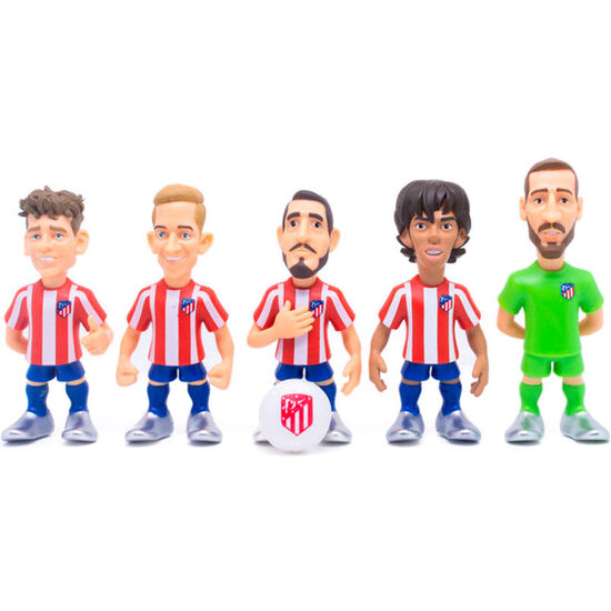BLISTER 5 FIGURAS MINIX ATLETICO DE MADRID 7CM image 0