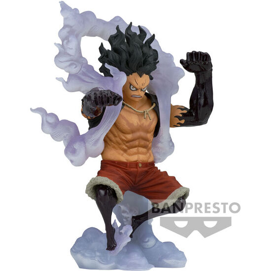 FIGURA MONKEY D LUFFY VER. B KING OF ARTIST ONE PIECE 14CM image 0