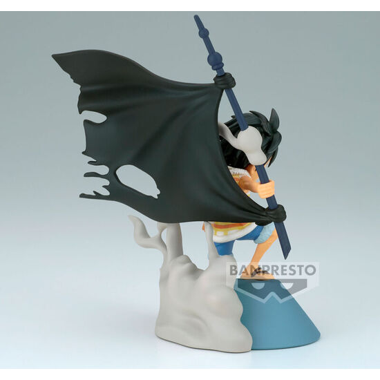 FIGURA MONKEY D LUFFY WCF LOG STORIES ONE PIECE 8CM image 1