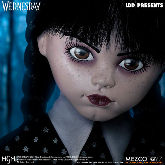 MUÑECA MIERCOLES ADDAMS THE LIVING DEAD DOLLS 25CM image 2