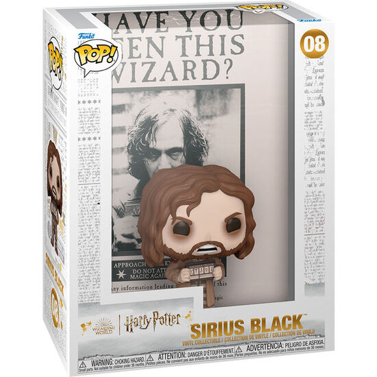 FIGURA POP COVERS HARRY POTTER Y EL PRISIONERO DE AZKABAN - SIRIUS BLACK image 0
