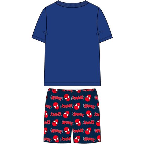 PIJAMA CORTO SINGLE JERSEY SPIDERMAN image 1