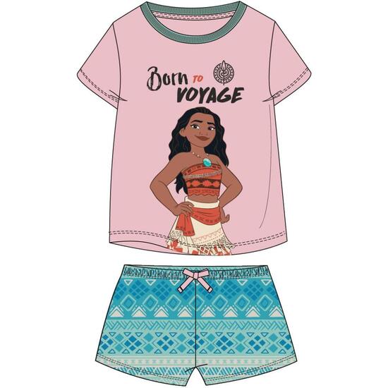 PIJAMA CORTO SINGLE JERSEY MOANA image 0