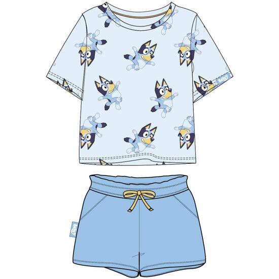 CONJUNTO 2 PIEZAS FRENCH TERRY BLUEY image 0